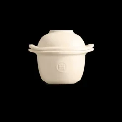 EMILE HENRY Mini Cocotte Coquetier en Céramique Ø 14 cm Argile Discount