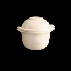 EMILE HENRY Mini Cocotte Coquetier en Céramique Ø 14 cm Argile Discount