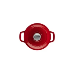 CHASSEUR Mini Cocotte en Fonte Ronde 16 cm Rubis Hot