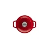 CHASSEUR Mini Cocotte en Fonte Ronde 10 cm Rubis Hot
