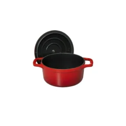 CHASSEUR Mini Cocotte en Fonte Ronde 14 cm Rubis Outlet