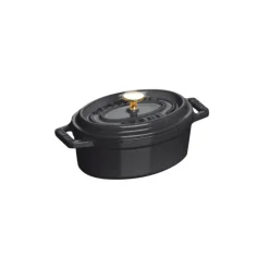 STAUB Mini Cocotte ovale 11 cm fonte Noir Hot