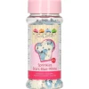 FUNCAKES Mini Etoiles Bleues et Blanches en sucre 60 g Sale
