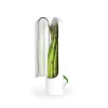 CUISINEADDICT Mini Herbier Plastique Blanc Ø 8,3 cm x H 25,4 cm Prepara Hot