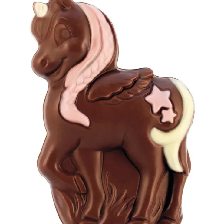 ABTEY Mini Licornes Décorées Chocolat Lait et Blanc 17g x30 Clearance