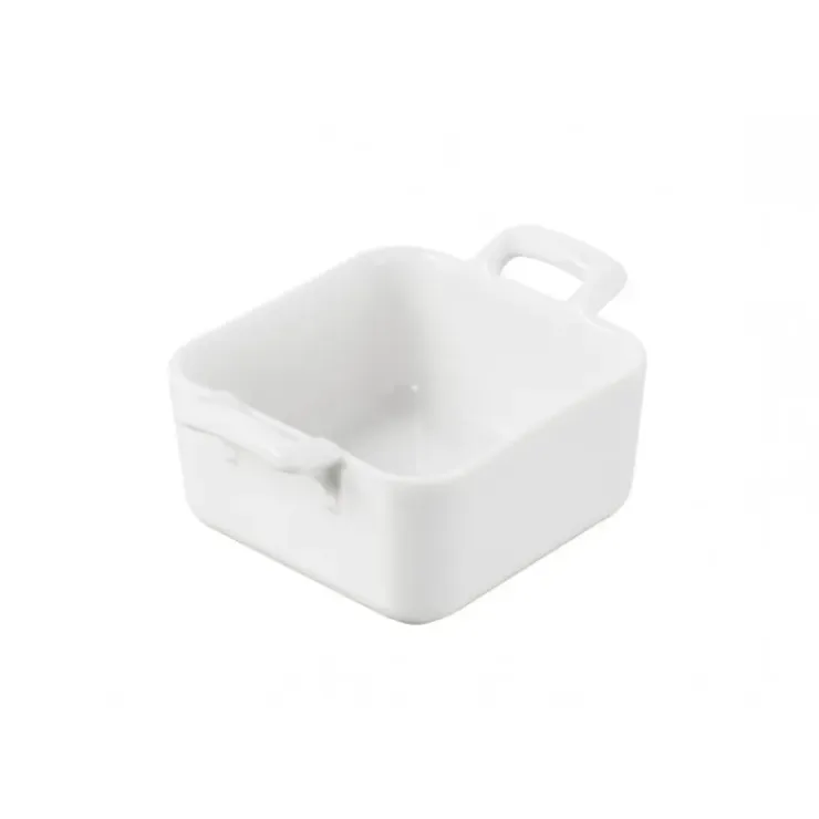 REVOL Mini Ramequin Carré Blanc 7x7 cm Belle Cuisine Hot