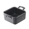 REVOL Mini Ramequin Carré Noir 7x7 cm Belle Cuisine Hot