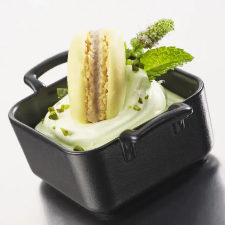 REVOL Mini Ramequin Carré Noir 7x7 cm Belle Cuisine Hot