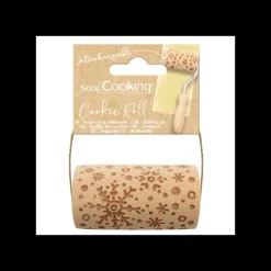 SCRAPCOOKING Mini Rouleau à Pâtisserie Empreinte Flocon 7 cm Clearance