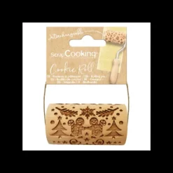 SCRAPCOOKING Mini Rouleau à Pâtisserie Empreinte Pain d'Epices 7 cm Clearance