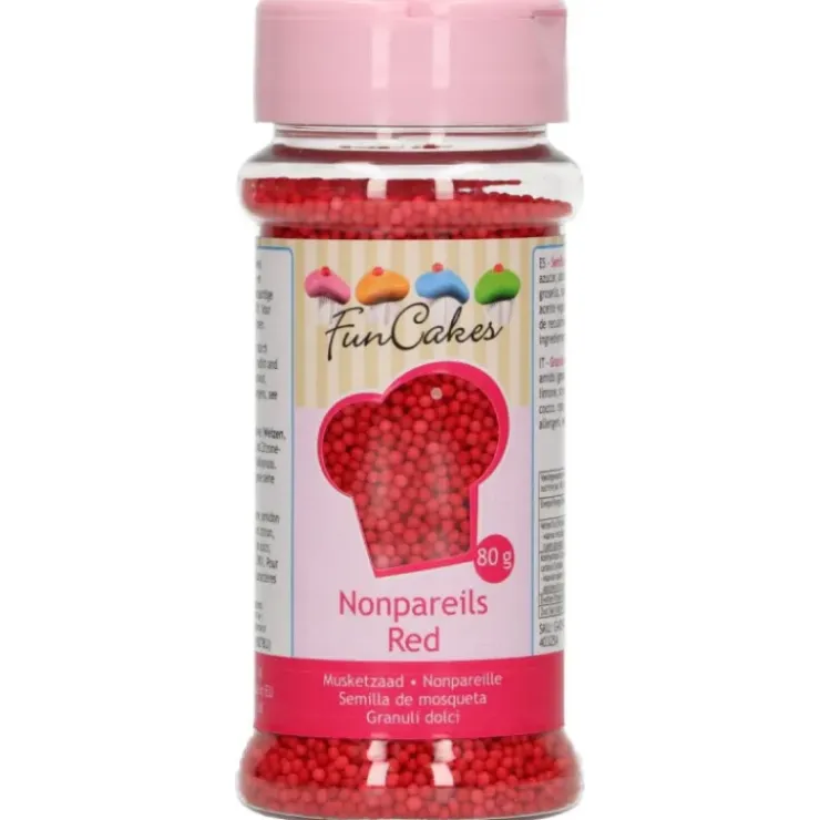 FUNCAKES Mini-billes Rouge 80g Online