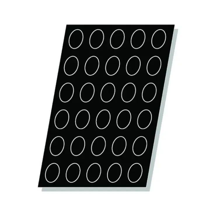 FLEXIPAN Mini-Savarins Ovales - Moule silicone Online