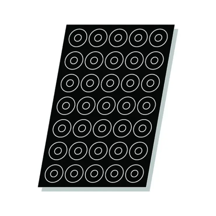 FLEXIPAN Mini-Savarins ronds - Moule silicone