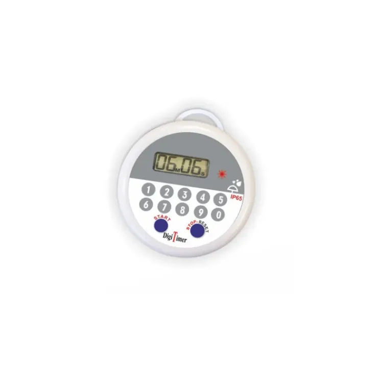 ALLA FRANCE Minuteur de cuisine clignotant avec Ventouse IP65