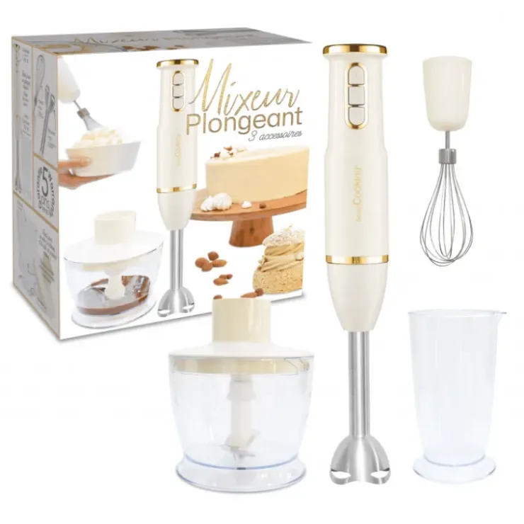 SCRAPCOOKING Mixeur Plongeant Hachoir Hot