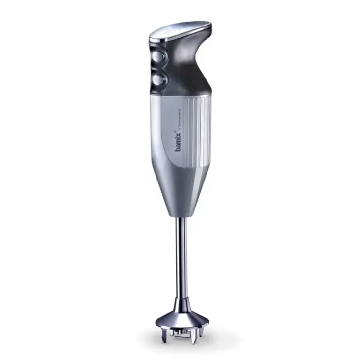 BAMIX Mixeur Plongeant M160 Deluxe Argent 3 disques Best