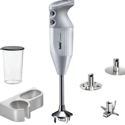 BAMIX Mixeur Plongeant M140 Mono Blanc 3 disques Outlet