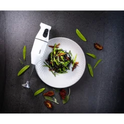 BAMIX Mixeur Plongeant Sans Fil Cordless Blanc Hot