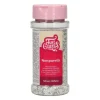 FUNCAKES Mélange Mini-Billes Argentées et Blanches 80 g Hot