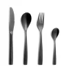 COMAS Ménagère 24 pièces BCN COLORS Noir Inox 18% 3 mm Hot