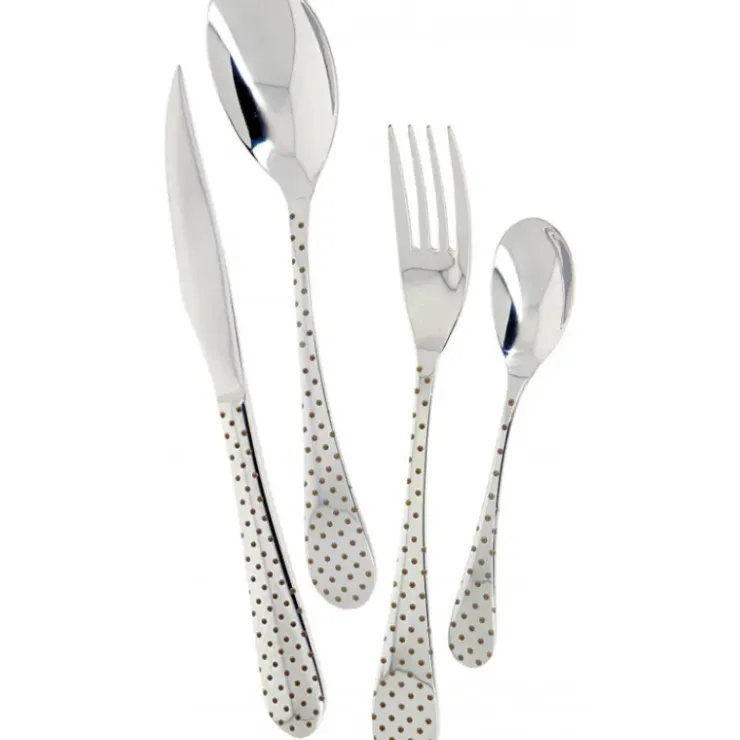 LEBRUN Ménagère 24 pièces Constellation Inox 3 mm Best
