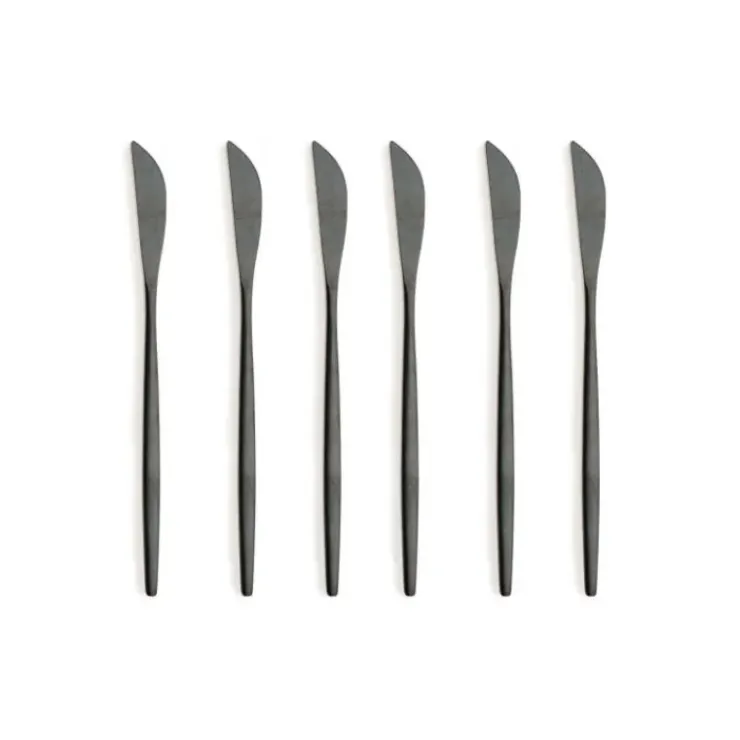 COMAS Ménagère 24 pièces Mart Vintage Noir 18% 2,5 mm