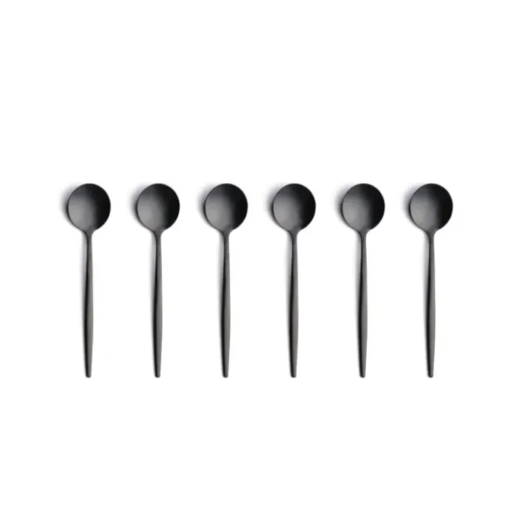 COMAS Ménagère 24 pièces Mart Vintage Noir 18% 2,5 mm