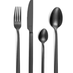 AMEFA Ménagère 16 pièces SQUARE Noir Inox 2.8 mm Sale
