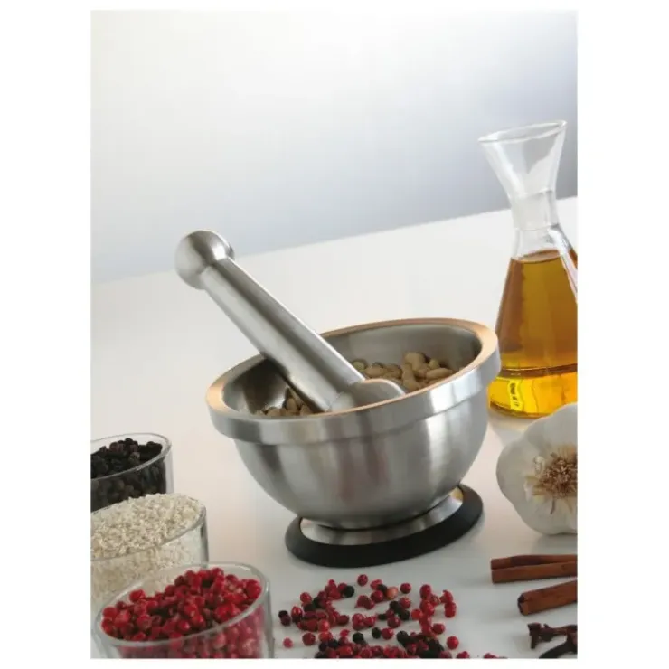 MASTRAD Mortier et Pilon en inox Best