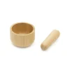 PEBBLY Mortier Pilon Bambou Ø 11,5 cm x H 7 cm Discount