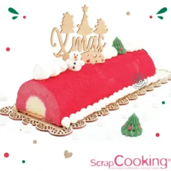 SCRAPCOOKING Moule à Bûche avec insert plastique - Online