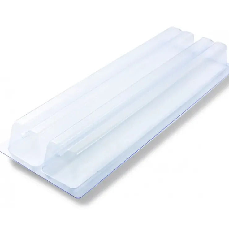 MATFER Moule 2 Bûches Rainurée Thermoformé (x10) Best