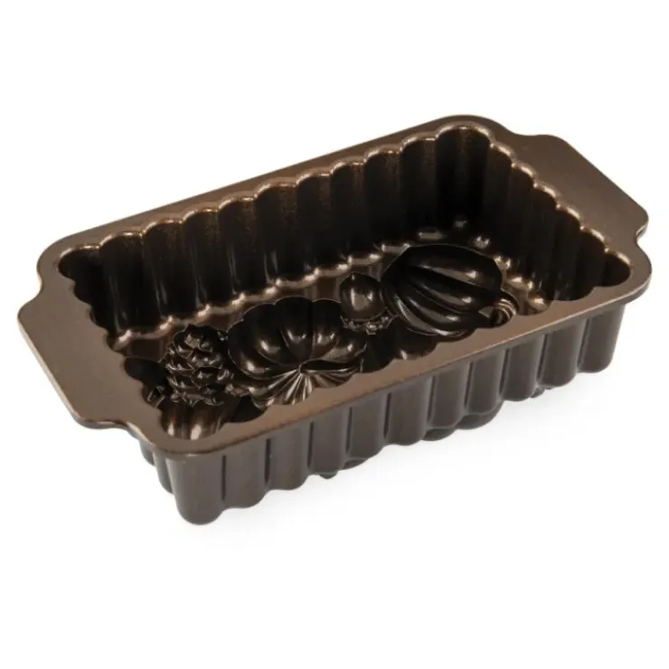 NORDIC WARE Moule à Cake Citrouille Bronze