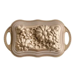 NORDIC WARE Moule à Cake Fleurs et Abeilles Toffee Discount