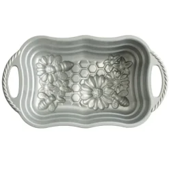 NORDIC WARE Moule à Cake Fleurs et Abeilles Toffee Discount