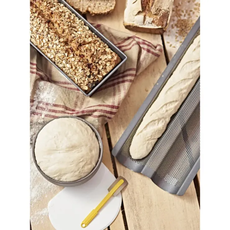 DE BUYER Moule à Cake Plié Anti Adhésif 30 x 10,8 cm x H 7 cm