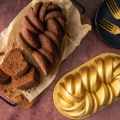 NORDIC WARE Moule à Cake Torsadé Gold Hot