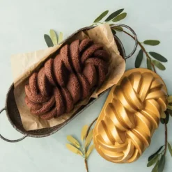 NORDIC WARE Moule à Cake Torsadé Gold Hot