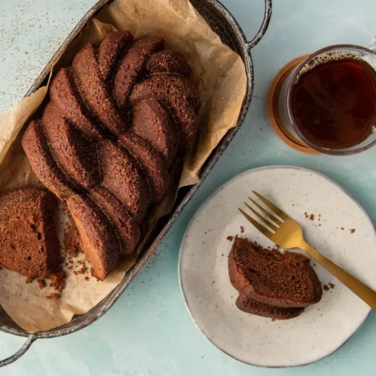 NORDIC WARE Moule à Cake Torsadé Gold Hot