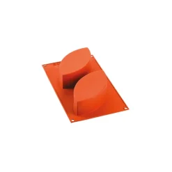 SILIKOMART Moule à Cake x2 Silicone Michalak 170 x 80 x h50 mm Professional