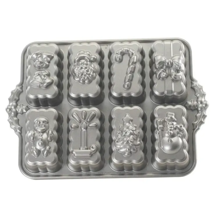 NORDIC WARE Moule à Cakes de Noël (x8) Silver Online