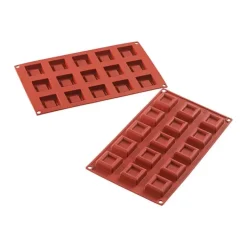 MALLARD FERRIERE Moule 15 Carrés avec Bords en Silicone Discount
