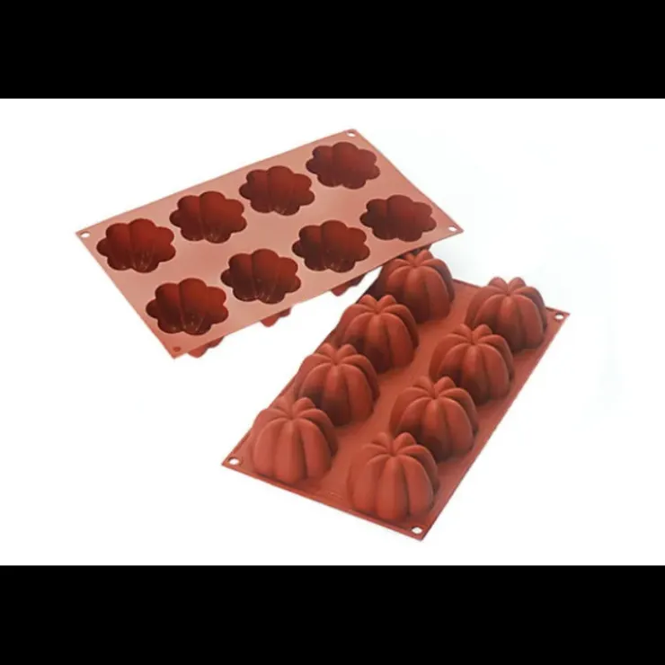 MALLARD FERRIERE Moule 8 Charlottes en Silicone