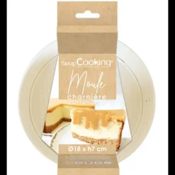 SCRAPCOOKING Moule à Charnière Antiadhésif 18 cm Clearance