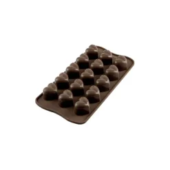 EASY CHOC Moule à Chocolat 15 Coeurs - Silicone Spécial Chocolat Sale