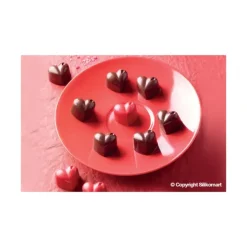 EASY CHOC Moule à Chocolat 15 Coeurs - Silicone Spécial Chocolat Sale