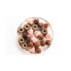 SILIKOMART Moule à Chocolat 11 Couronnes Easy Choc - Silicone Spécial Chocolat Hot