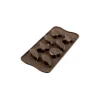 EASY CHOC Moule à Chocolat 8 Feuilles - Silicone Spécial Chocolat Discount
