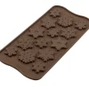 SILIKOMART Moule à Chocolat 14 Flocons Easy Choc - Silicone Spécial Chocolat Discount