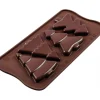 SILIKOMART Moule à Chocolat 4 Sapins Easy Choc - Silicone Spécial Chocolat New